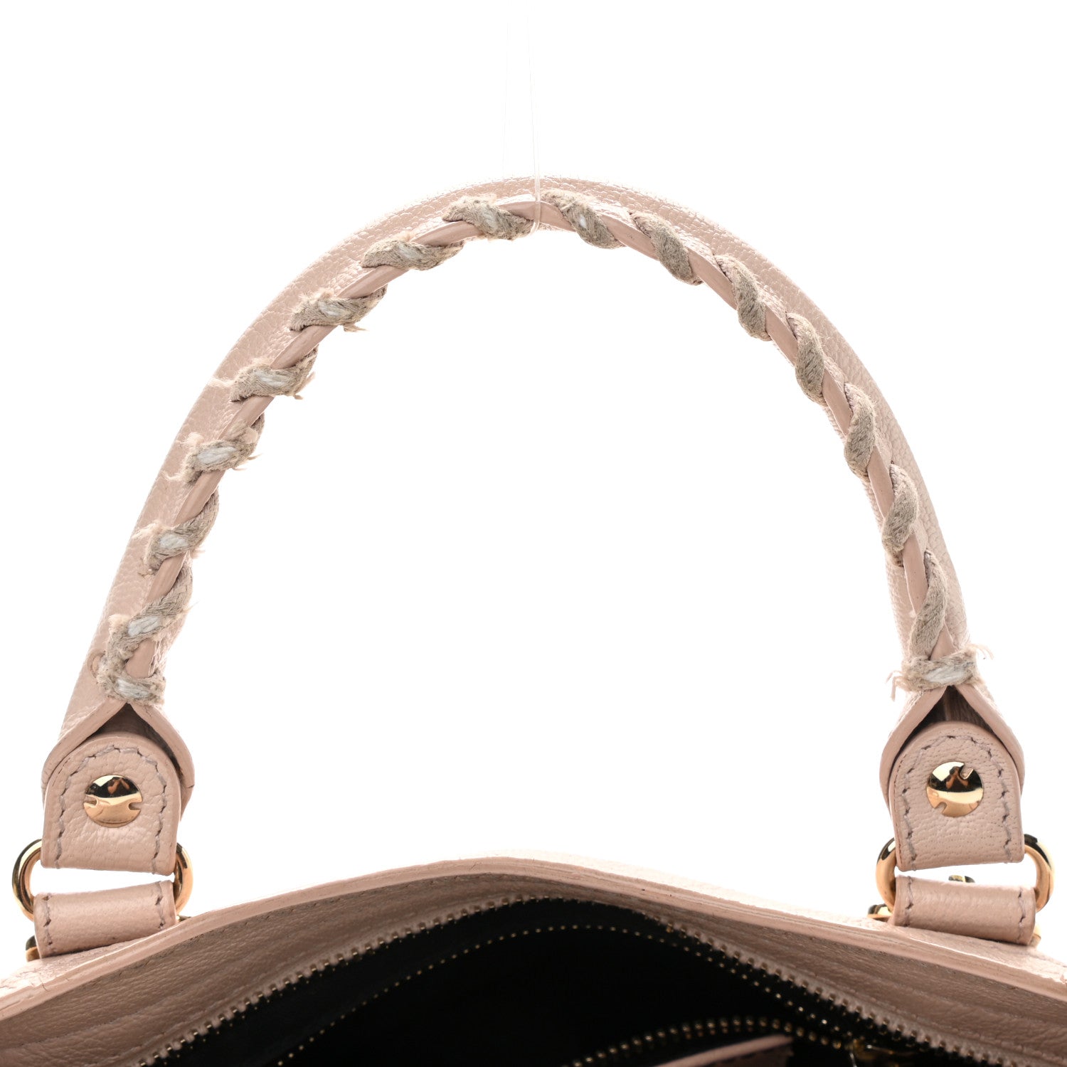 Balenciaga Chevre Gold Metallic Edge Hardware Mini City Rose Aubepine Bois de Rose 10 of 10
