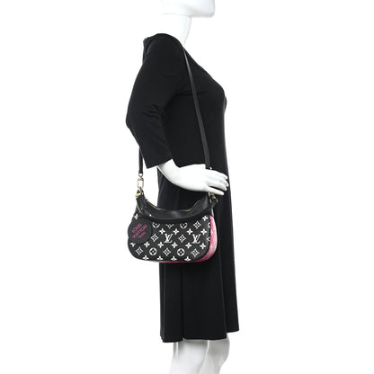 Louis Vuitton Empreinte Monogram Spring in the City Bagatelle NM Black White Pink 2 of 11