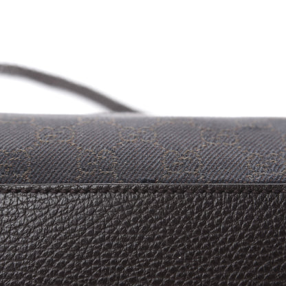 Gucci Monogram Medium Marrakech Hobo Dark Brown 13 of 15