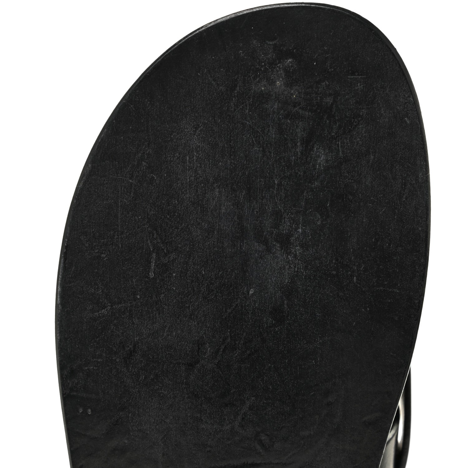 Saint Laurent Calfskin Culver Studded Flat Sandals 37 Black 7 of 12