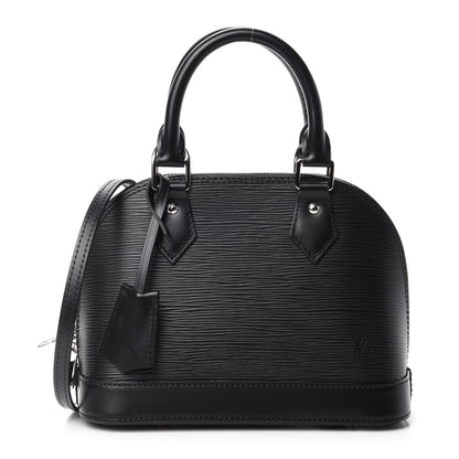 Louis Vuitton Epi Alma BB Black 1 of 11