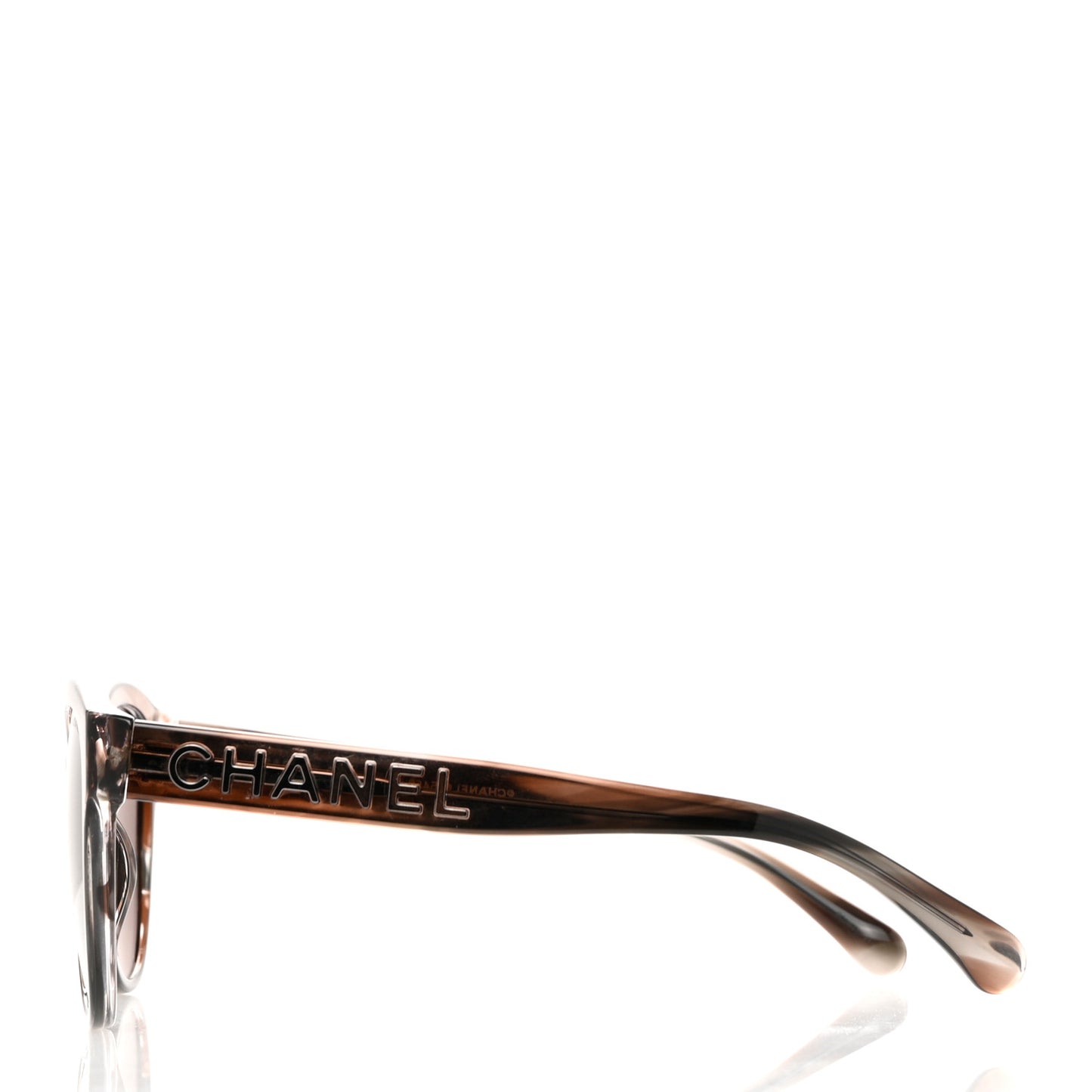 Acetate Pantos Logo Sunglasses 5458 Brown