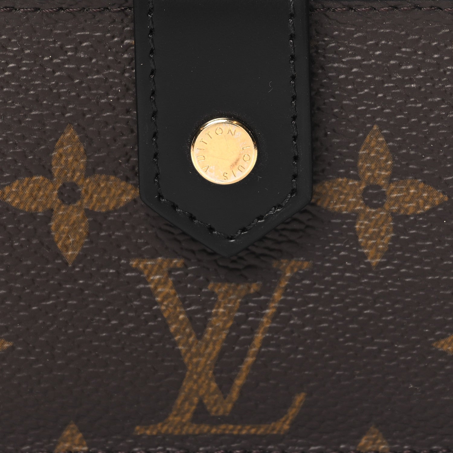 Louis Vuitton Monogram Gusset Card Holder Black 8 of 8