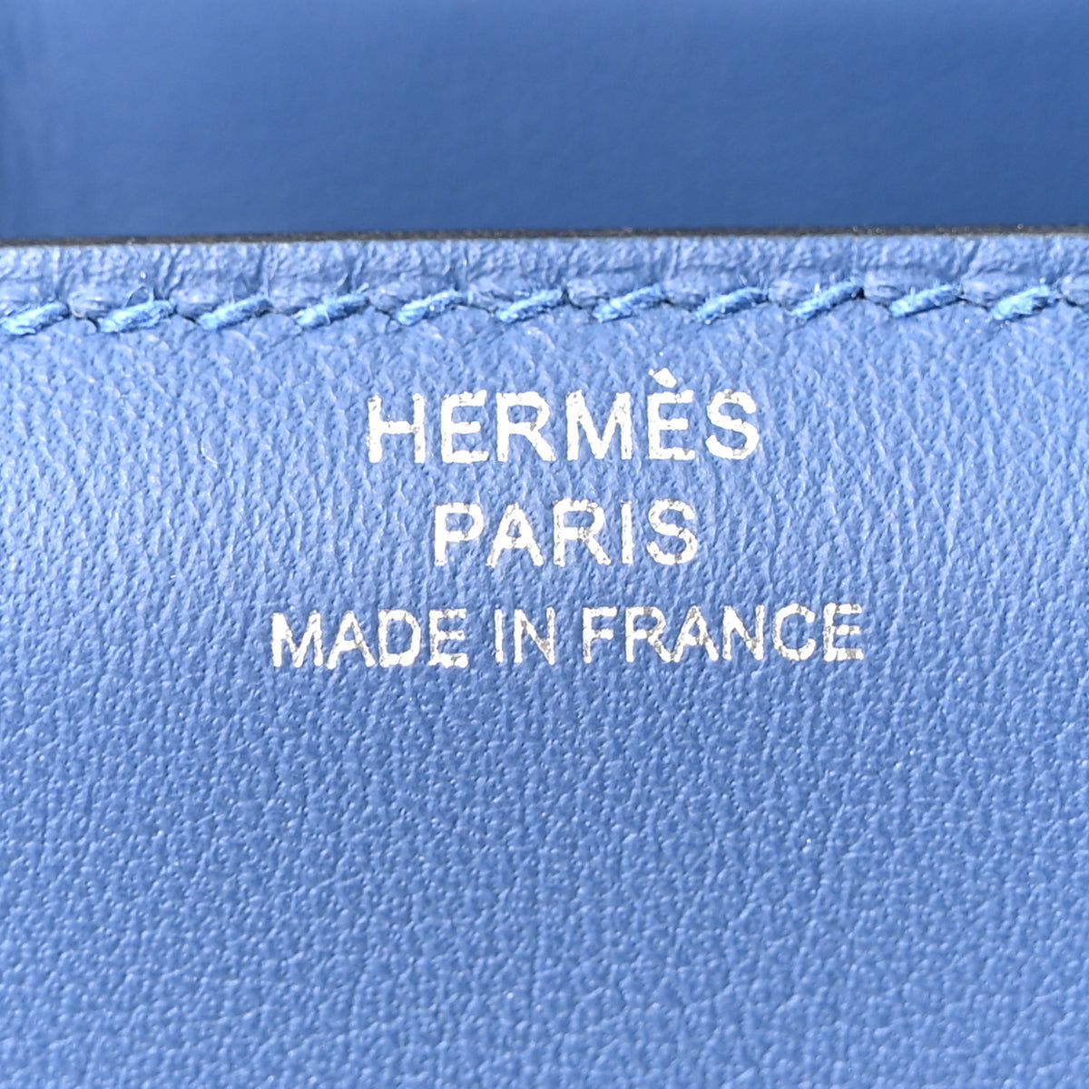 Hermes Swift Quelle Idole Kelly Doll Handbag Bleu Tie Caban 6 of 10