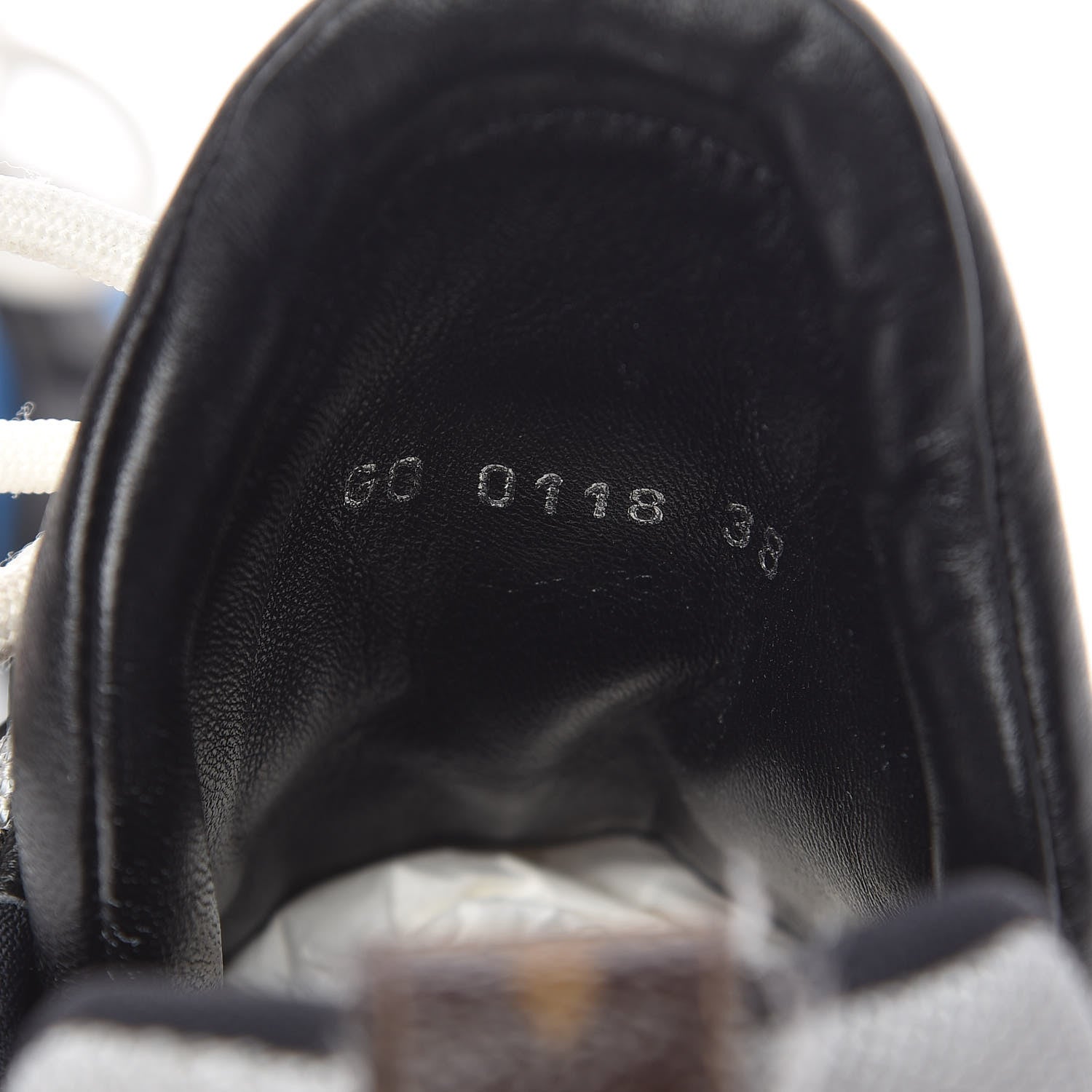 Louis Vuitton Calfskin Technical Nylon LV Archlight Sneakers 38 Blue Black Gris 8 of 17