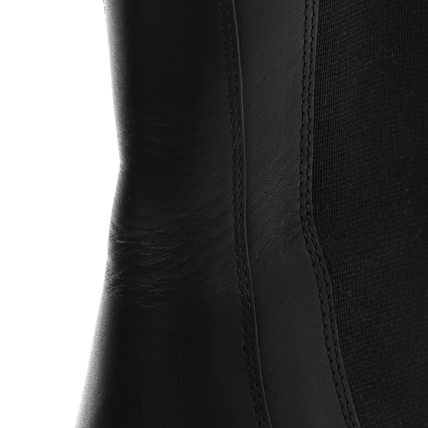Calfskin The Flash Chelsea Boots 38 Black Grass