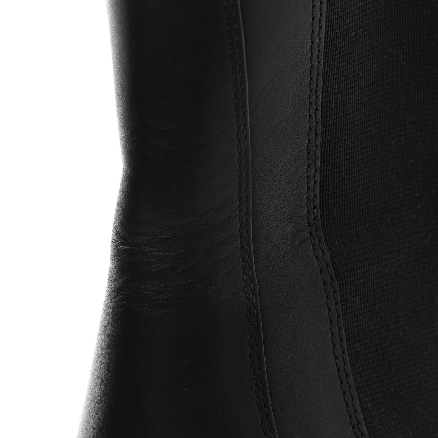 Bottega Veneta Calfskin The Flash Chelsea Boots 38 Black Grass 10 of 15