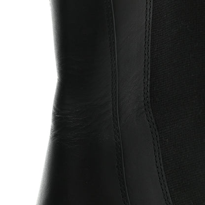 Bottega Veneta Calfskin The Flash Chelsea Boots 38 Black Grass 10 of 15