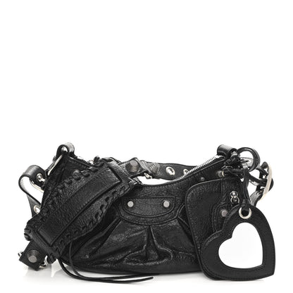 Balenciaga Agneau Arena Le Cagole Shoulder Bag XS Black 1 of 10