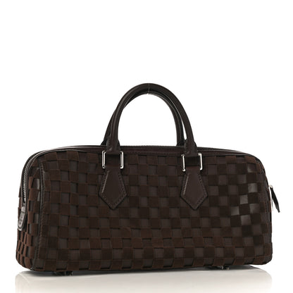 Louis Vuitton Damier Cubic Speedy East West Brown 3 of 14