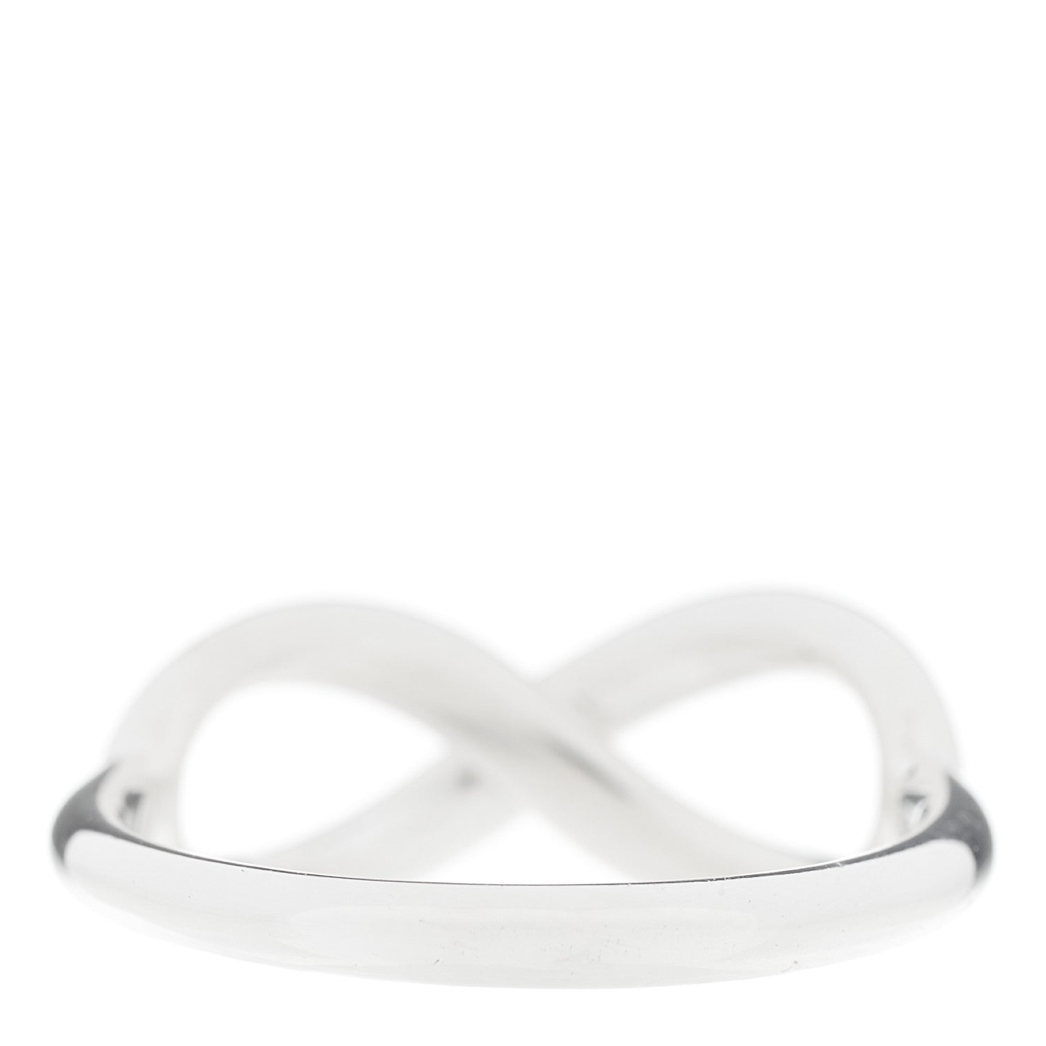 Tiffany Sterling Silver Infinity Ring 50 5.5 2 of 3