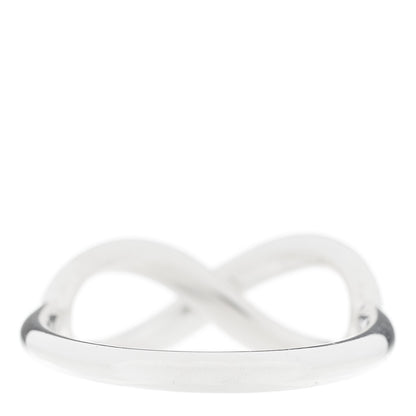 Tiffany Sterling Silver Infinity Ring 50 5.5 2 of 3