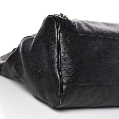 Balenciaga Chevre Gold Metallic Edge Hardware Velo Black 5 of 20