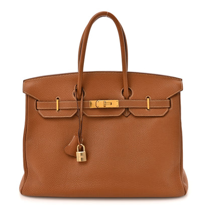Hermes Togo Birkin 35 Gold 1 of 20