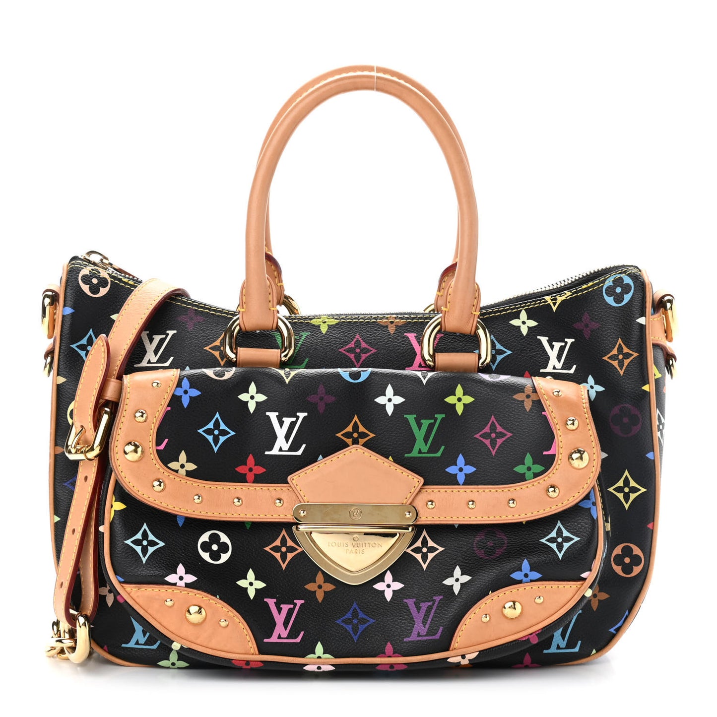 Monogram Multicolor Rita Black