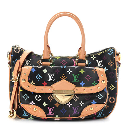 Louis Vuitton Monogram Multicolor Rita Black 1 of 9