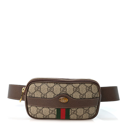 Gucci GG Supreme Monogram Ophidia Belted iPhone Case 75 30 Dark Brown 1 of 11