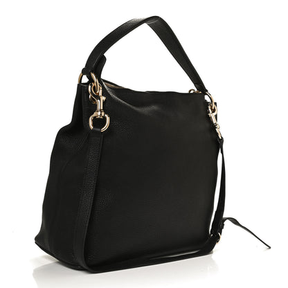Gucci Pebbled Calfskin Large Soho Hobo Black 3 of 15