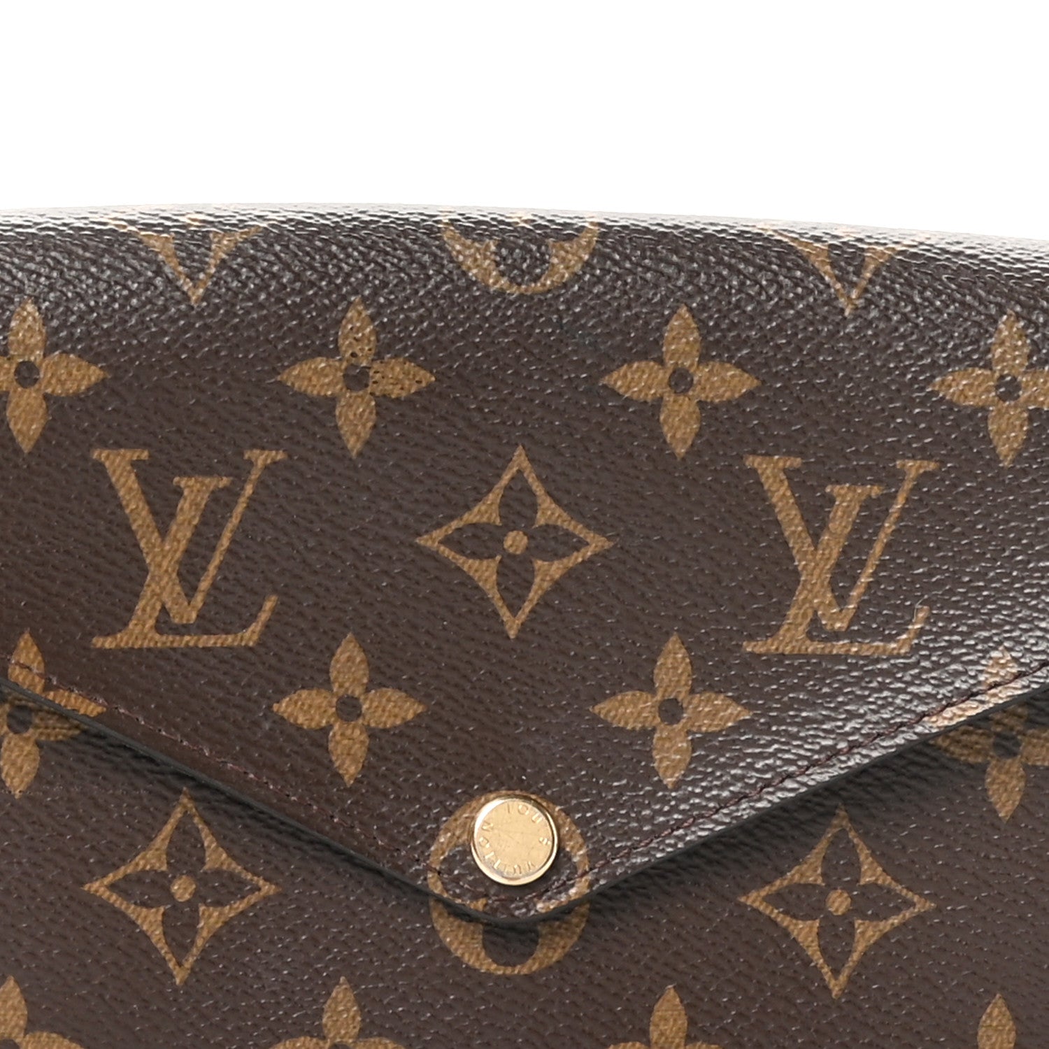 Louis Vuitton Monogram Felicie Strap & Go Kaki 7 of 10