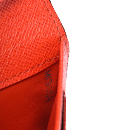 Louis Vuitton Monogram Insolite Coin Purse Wallet Red 7 of 8