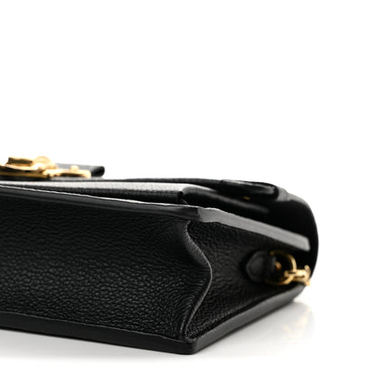 Louis Vuitton Empreinte Vavin Chain Wallet Black 9 of 12
