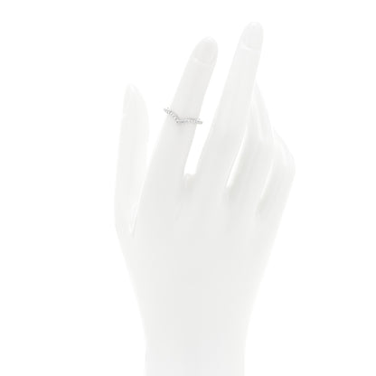 Tiffany Platinum Diamond Soleste V Band Ring 46 3.75 2 of 5