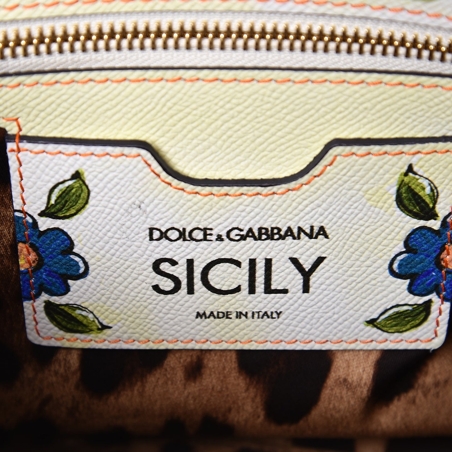 Dauphine Majolica Printed Medium Miss Sicily Satchel Multicolor
