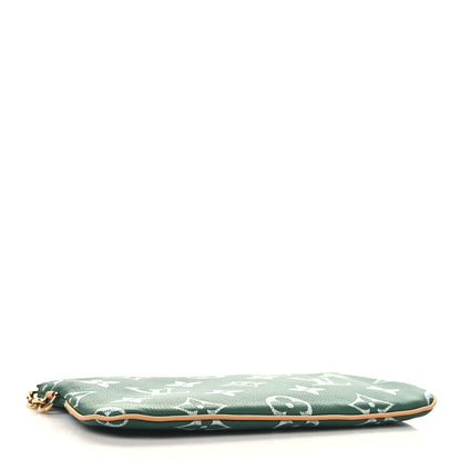 Louis Vuitton Calfskin Monogram Speedy P9 Bandouliere 50 Pochette Green 4 of 6