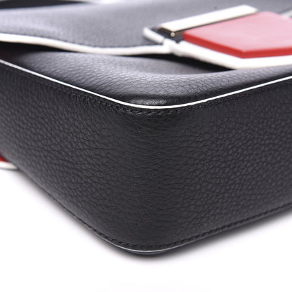 Givenchy Calfskin Small Nobile Shoulder Bag Black Red 6 of 9