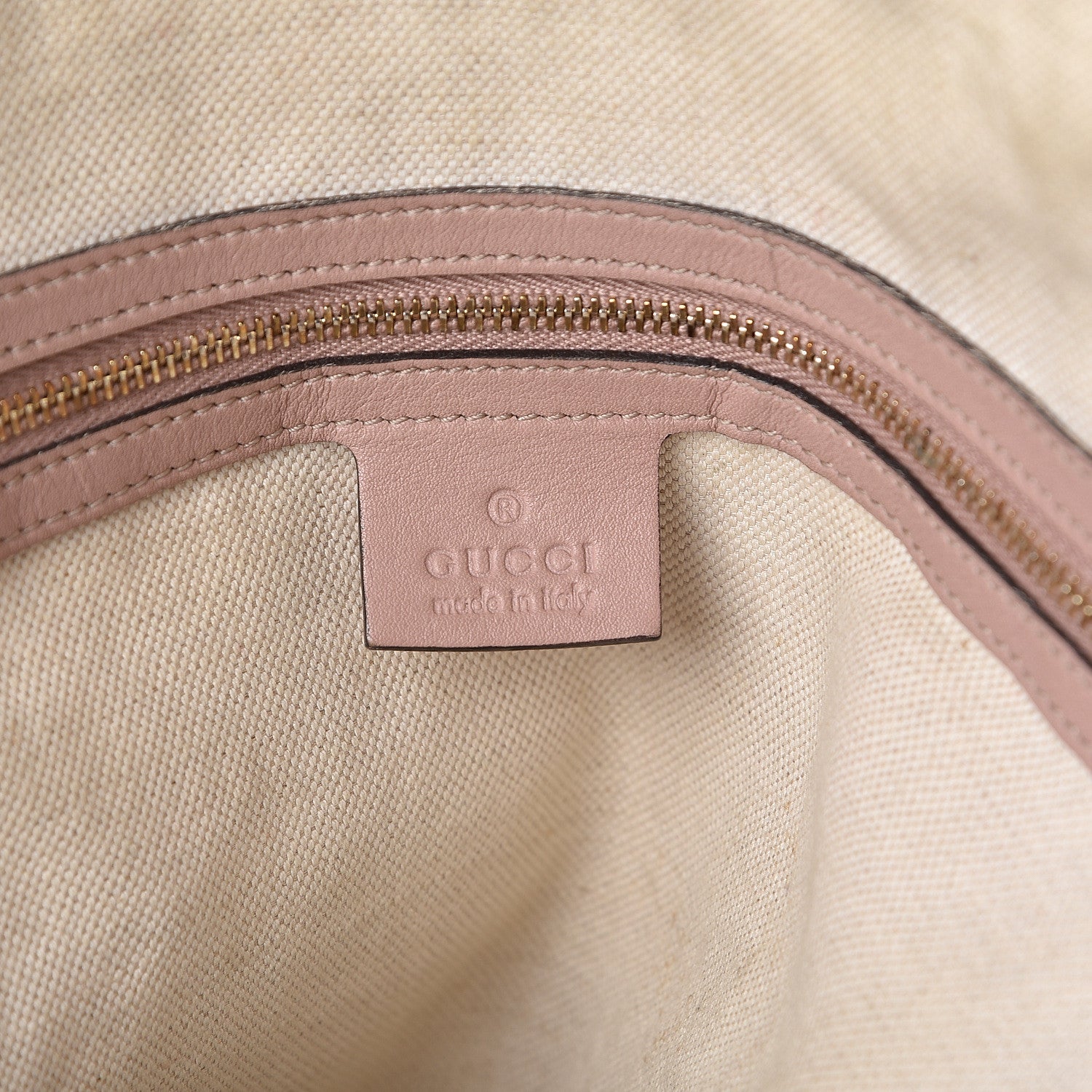 Gucci Guccissima Medium Bree Shoulder Bag Light Pink 6 of 16