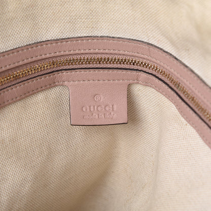 Gucci Guccissima Medium Bree Shoulder Bag Light Pink 6 of 16