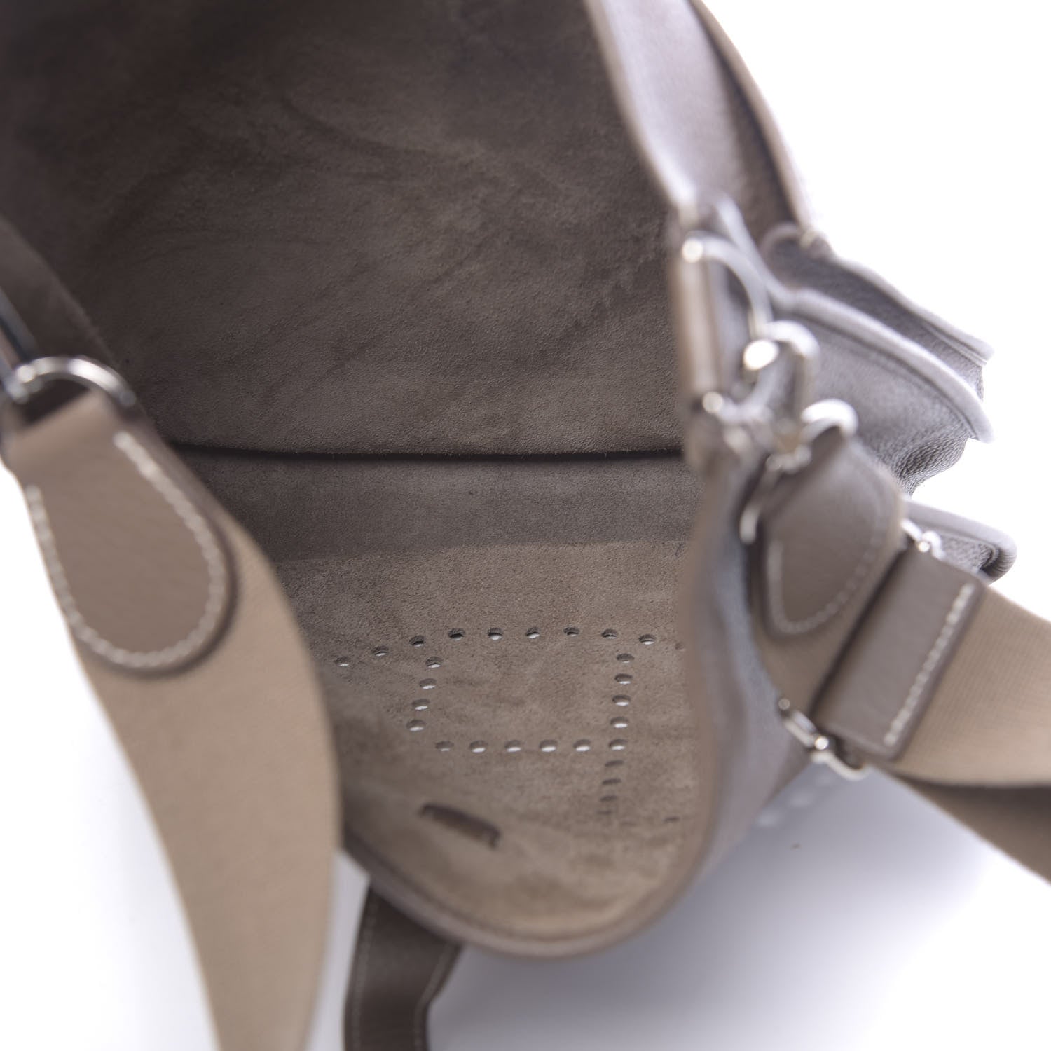Hermes Taurillon Clemence Evelyne III PM Etoupe 5 of 11