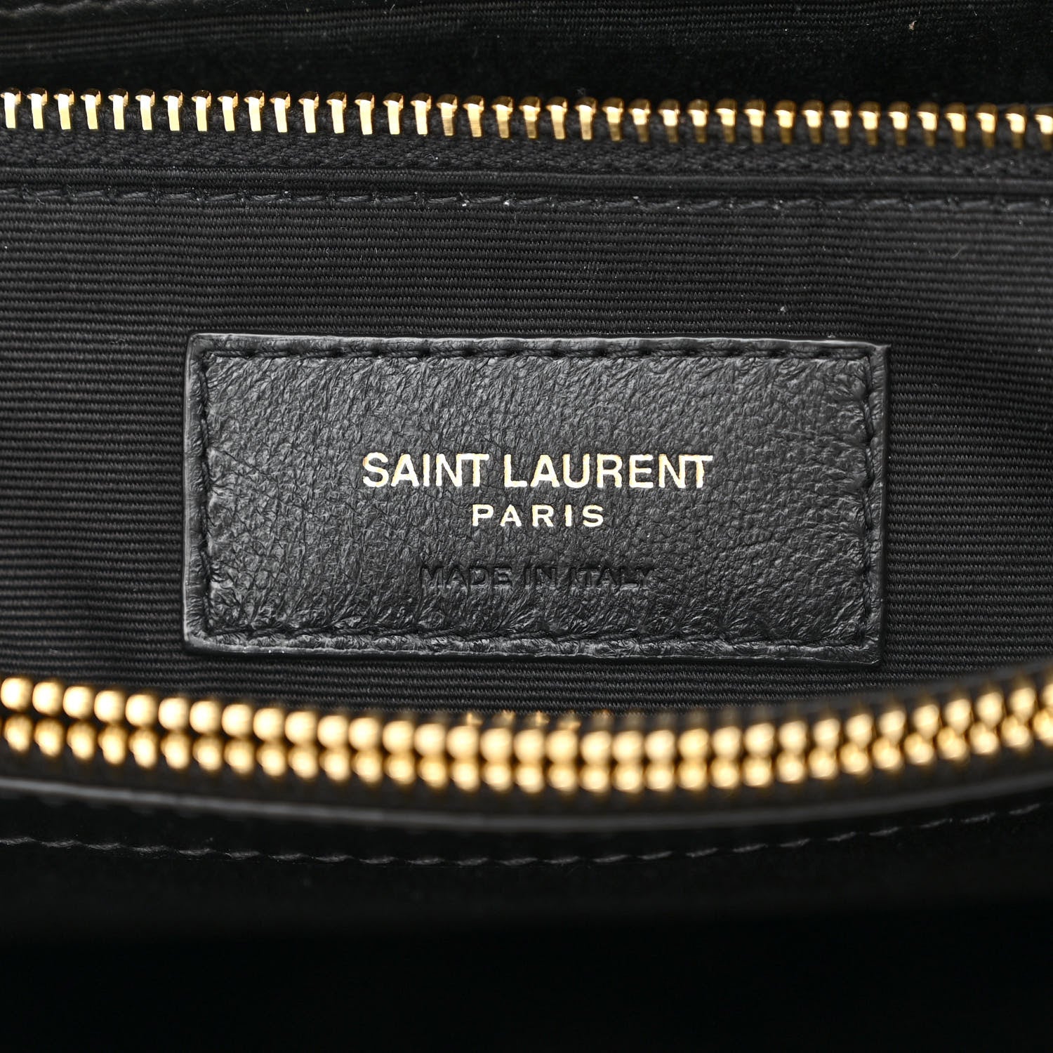 Saint Laurent Calfskin Y Quilted Monogram Large Loulou Chain Satchel Black 6 of 13