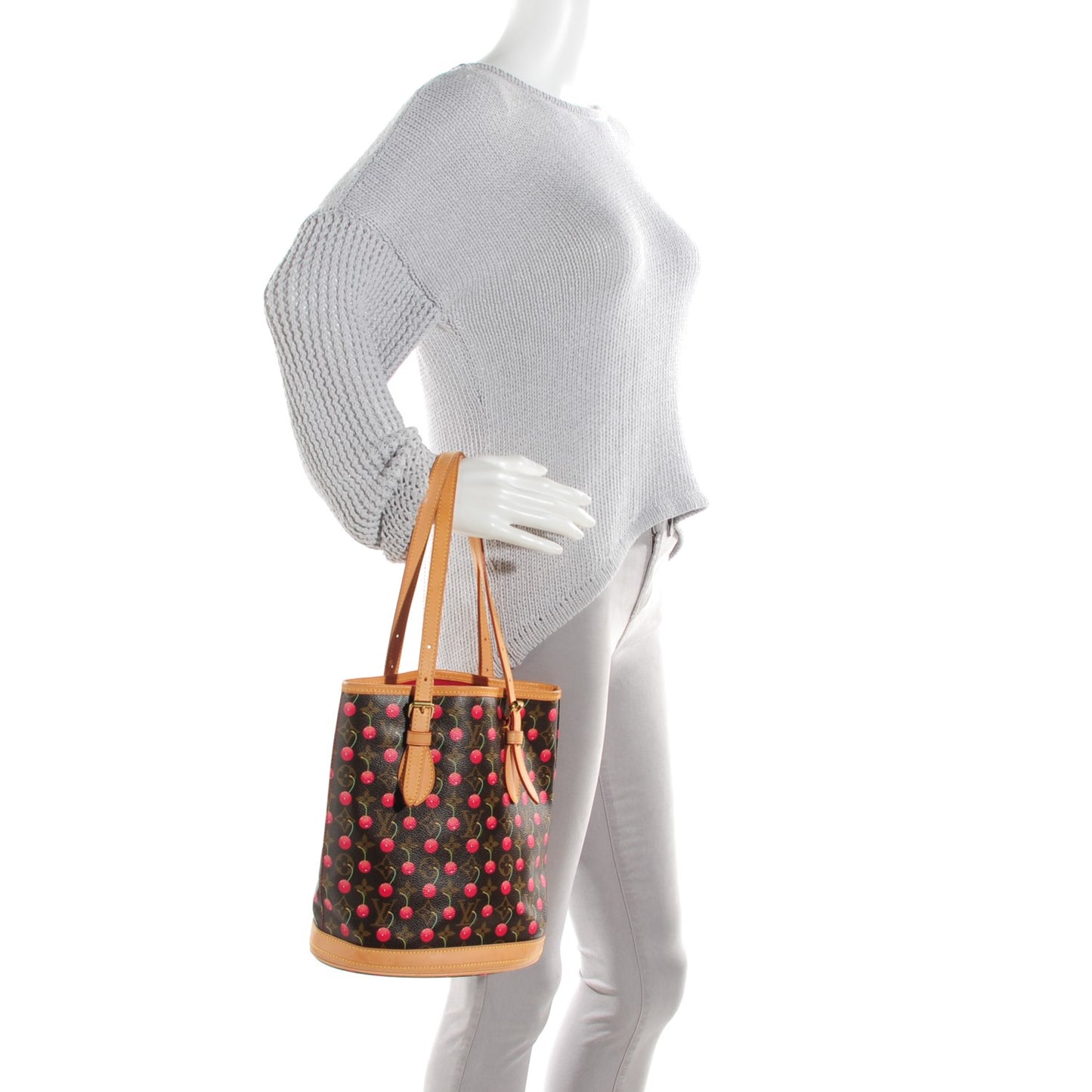 Monogram Cerises Bucket
