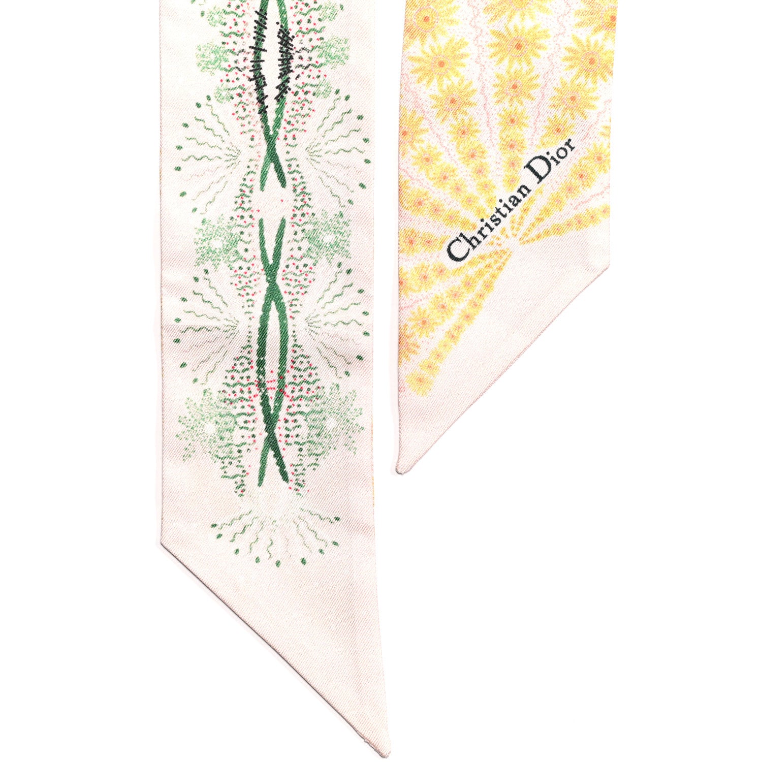 Christian Dior Silk Mitzah Scarf 2 of 3