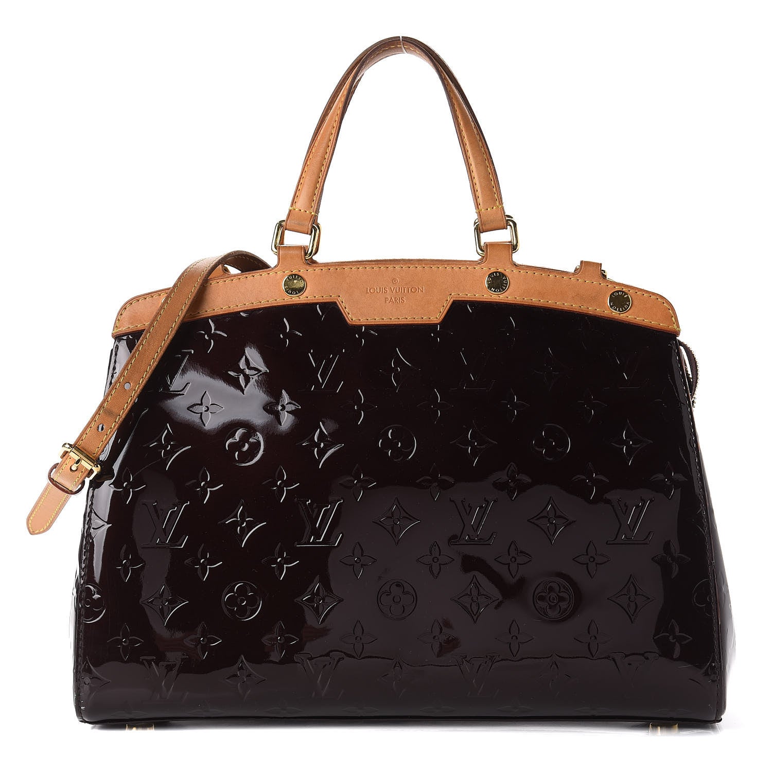 Louis Vuitton Vernis Brea MM Amarante 1 of 15