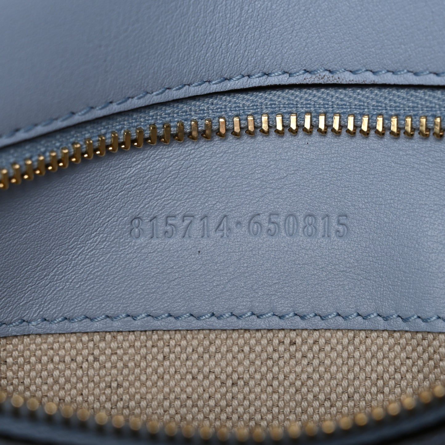 Roxy Calfskin Medium Blondie Top Handle Bag Cloudy Blue