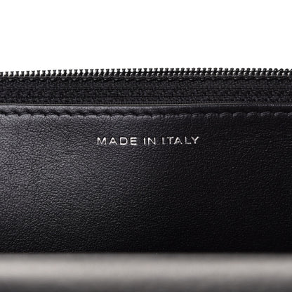 Chanel Caviar Camellia Embossed Wallet On Chain WOC Black 6 of 11