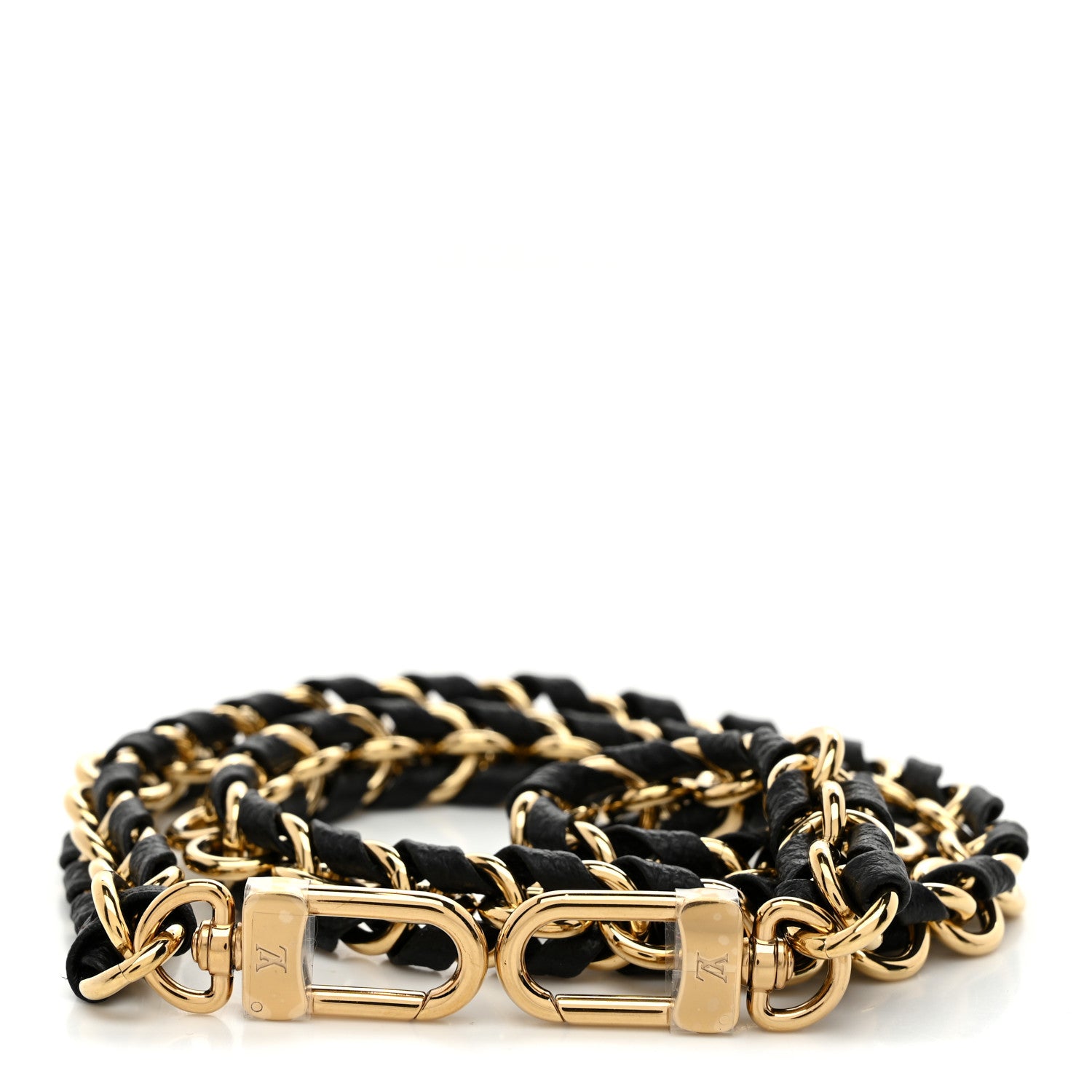 Louis Vuitton Calfskin Multi Pochette Chain Shoulder Strap Black Gold 3 of 3