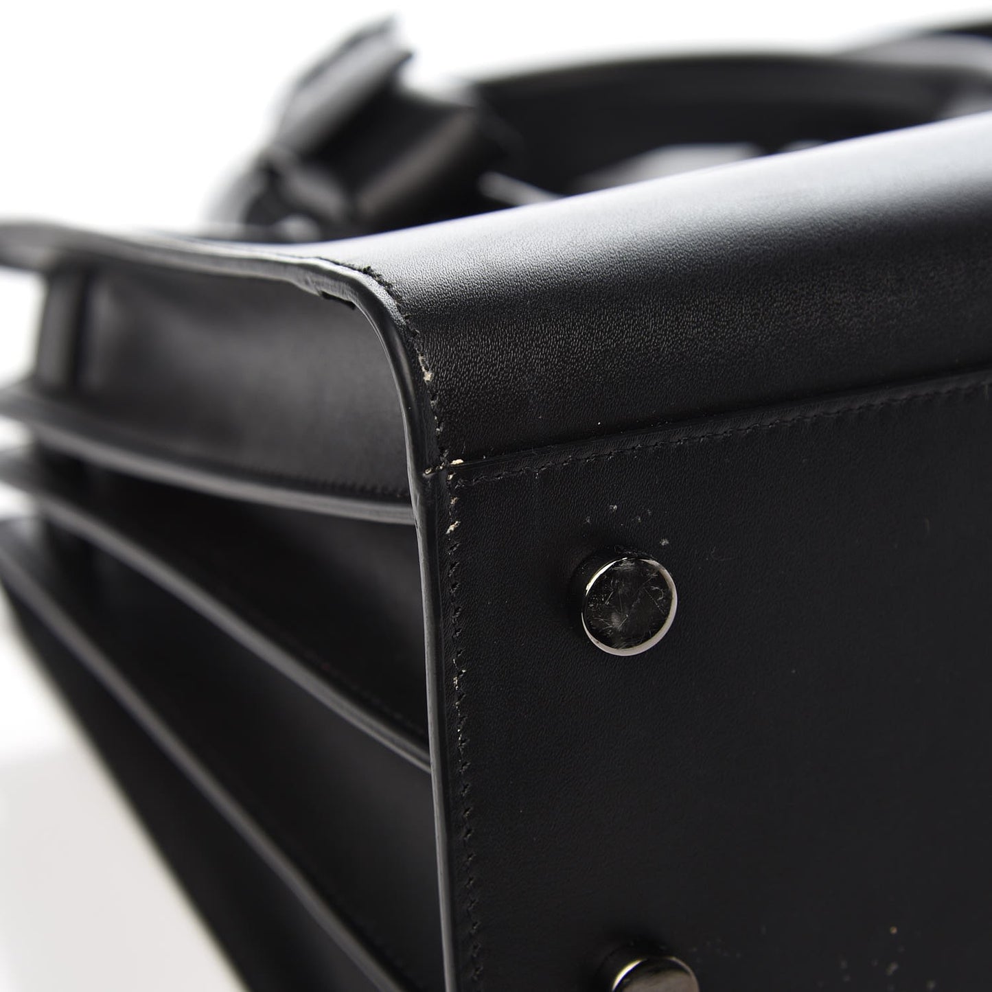 Calfskin Baby Sac De Jour Black
