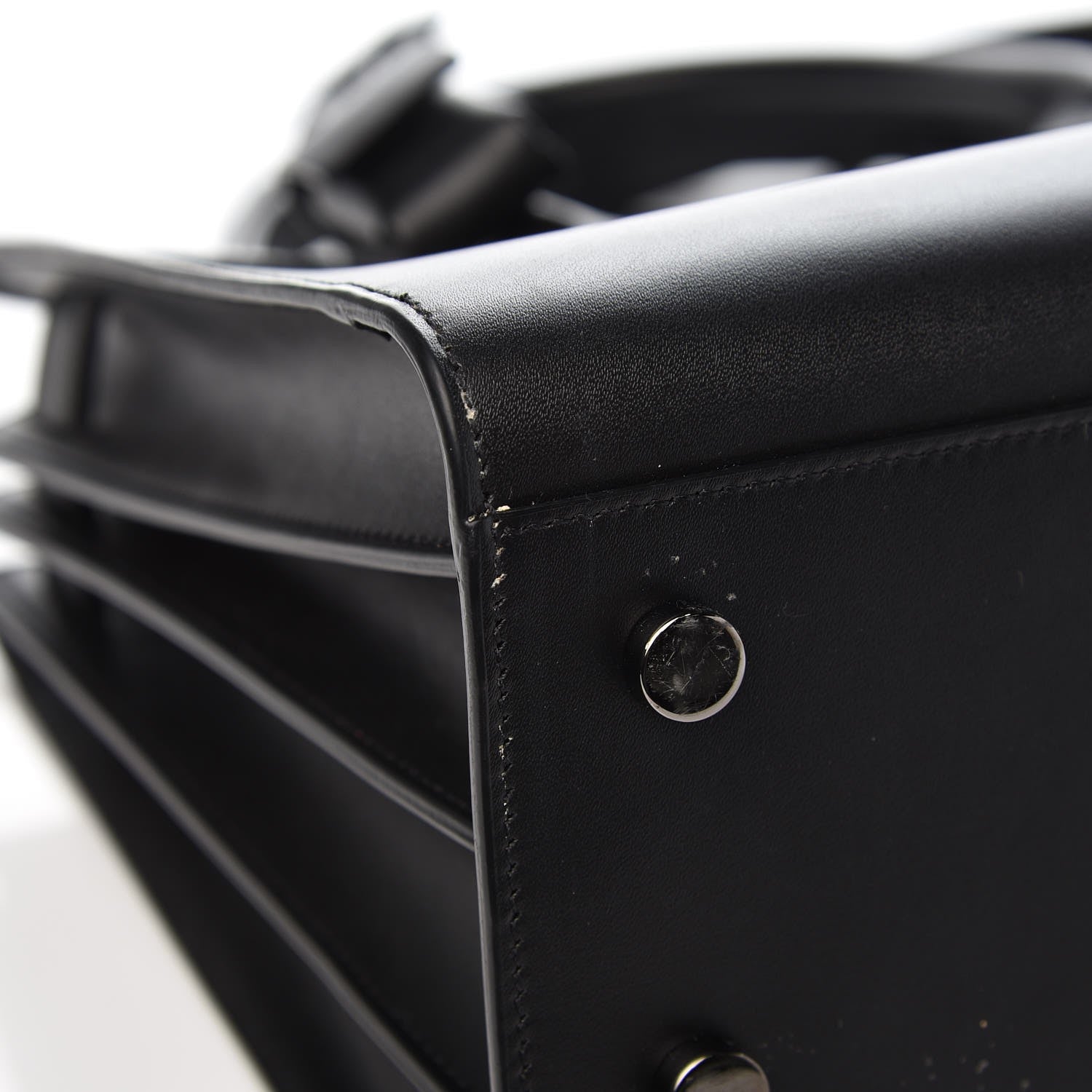 Saint Laurent Calfskin Baby Sac De Jour Black 11 of 12