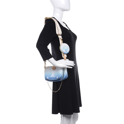 Louis Vuitton Monogram Giant By The Pool Multi Pochette Accessories Blue 2 of 9