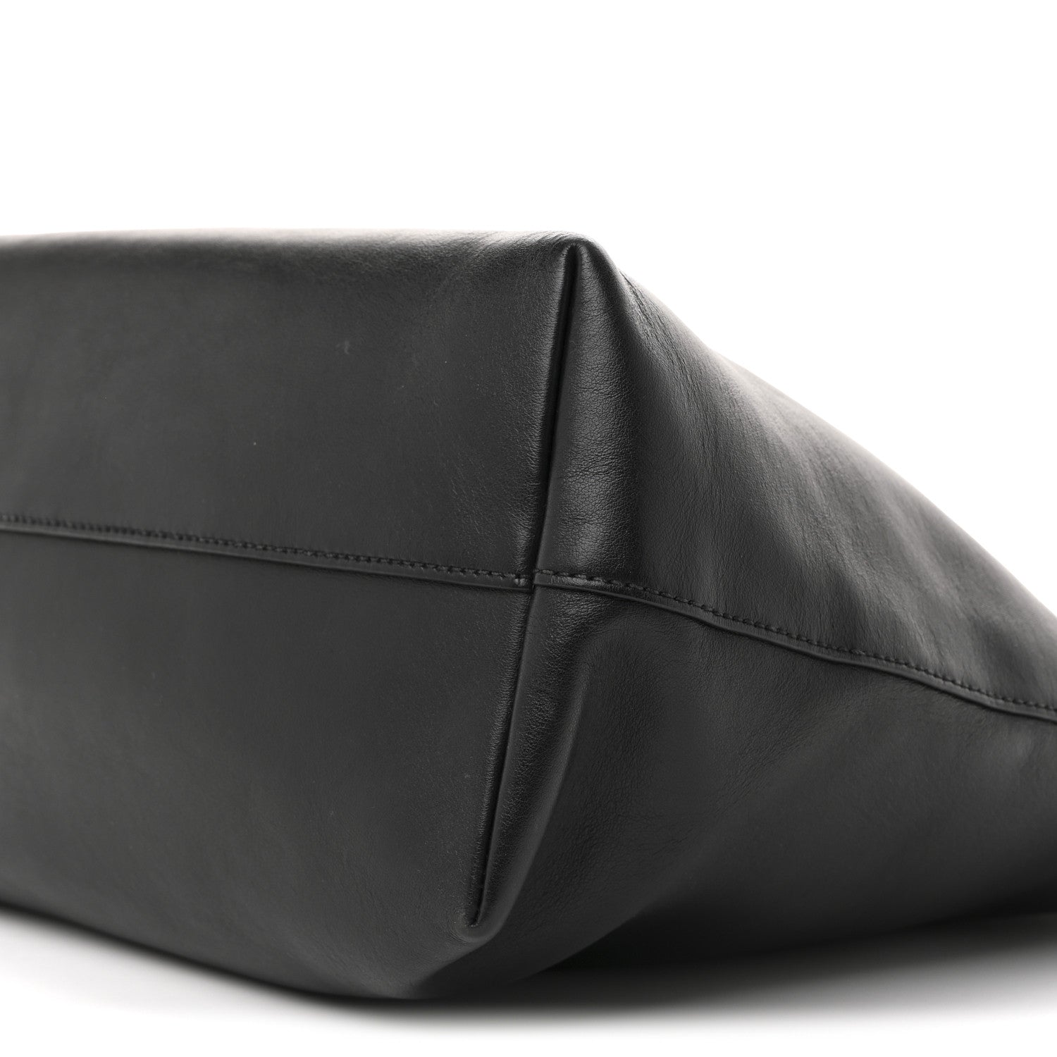 Prada Soft Calf Shopping Tote Black 10 of 14