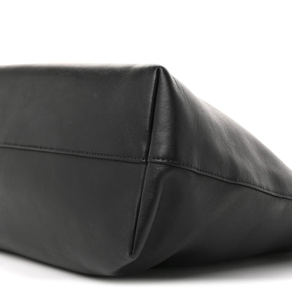 Prada Soft Calf Shopping Tote Black 10 of 14