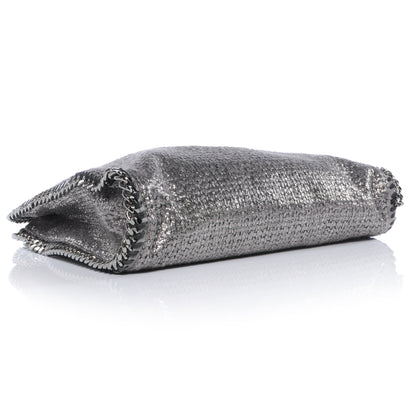 Stella McCartney Woven Boucle Falabella Silver 4 of 6