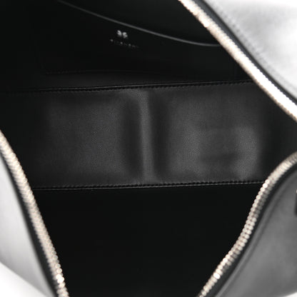 Givenchy Smooth Calfskin Medium Moon Cut Out Shoulder Bag Black 5 of 9