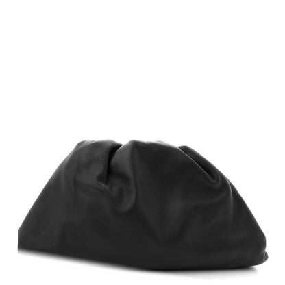 Bottega Veneta Smooth Butter Calf The Pouch Oversized Clutch Black 1 of 11