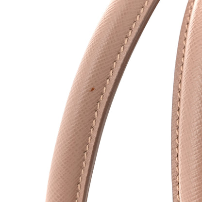 Prada Saffiano Lux Small Galleria Double Zip Tote Cammeo 17 of 17
