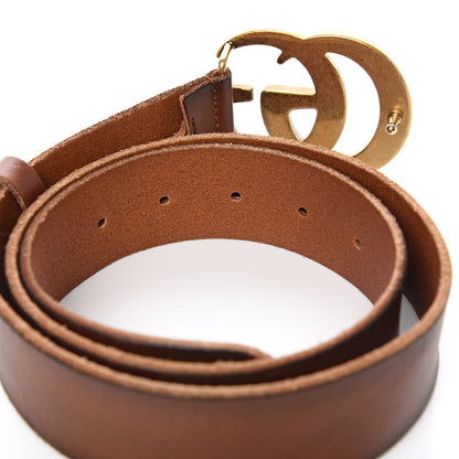 Gucci Faded Calfskin Double G 40mm Belt 85 34 Cuir 4 of 6