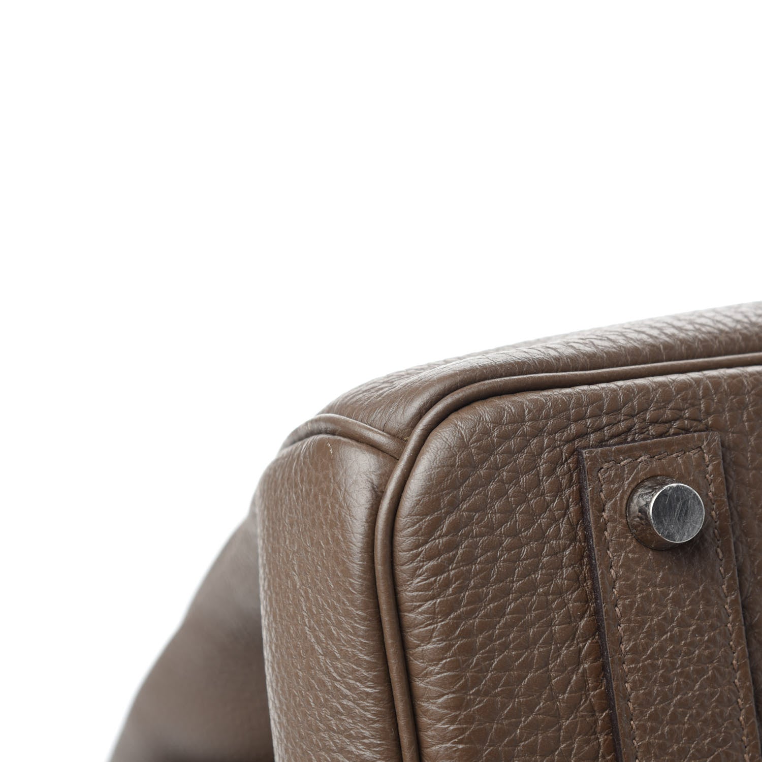 Hermes Togo Birkin 40 Etain 10 of 22